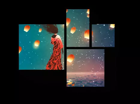 Модульная картина Picsis