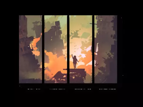 Модульная картина Picsis