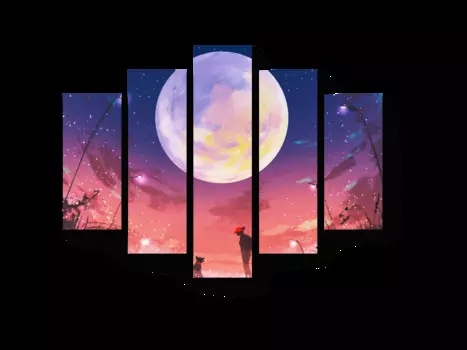 Модульная картина Picsis