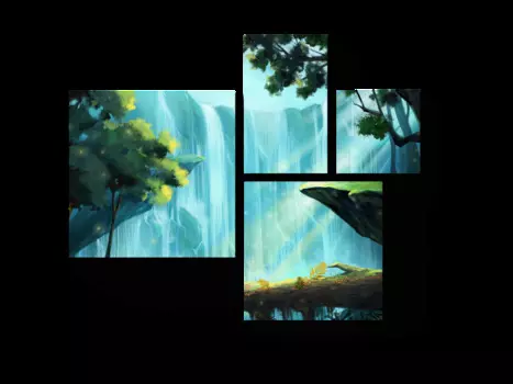 Модульная картина Picsis