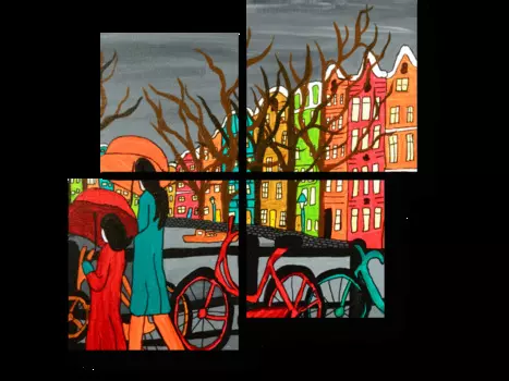 Модульная картина Picsis