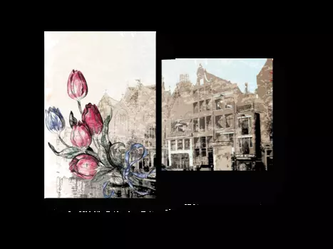 Модульная картина Picsis