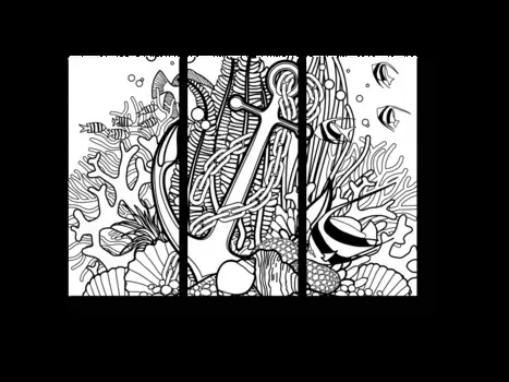 Модульная картина Picsis