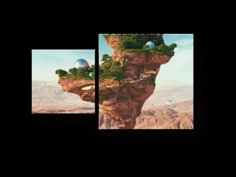 Модульная картина Picsis