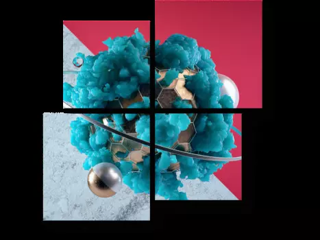 Модульная картина Picsis