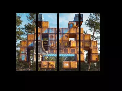 Модульная картина Picsis