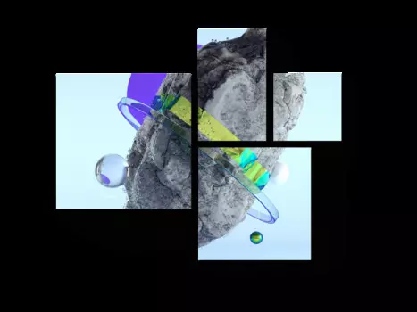 Модульная картина Picsis