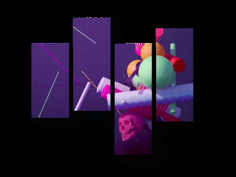 Модульная картина Picsis