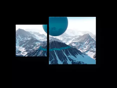 Модульная картина Picsis
