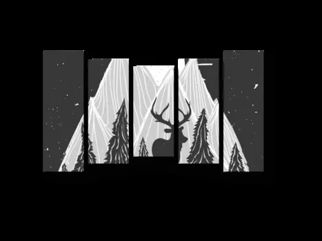 Модульная картина Picsis