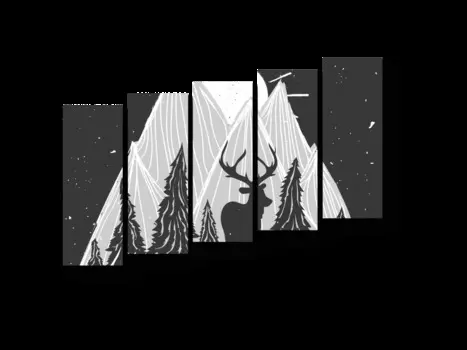 Модульная картина Picsis