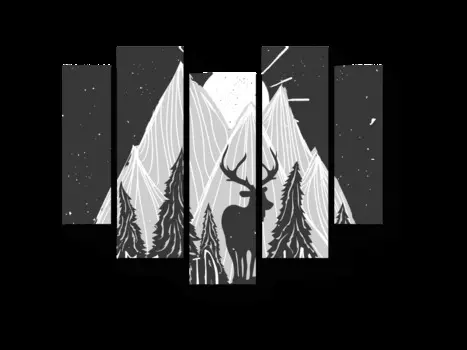 Модульная картина Picsis