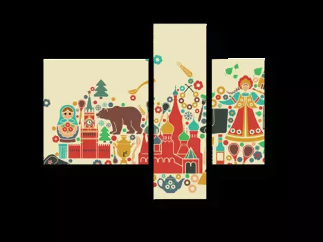 Модульная картина Picsis