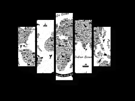 Модульная картина Picsis