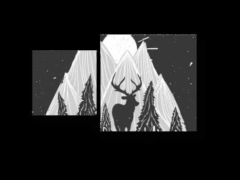 Модульная картина Picsis