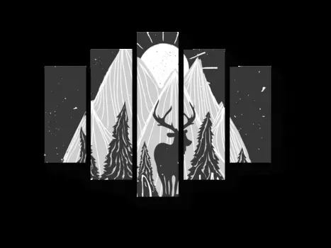 Модульная картина Picsis