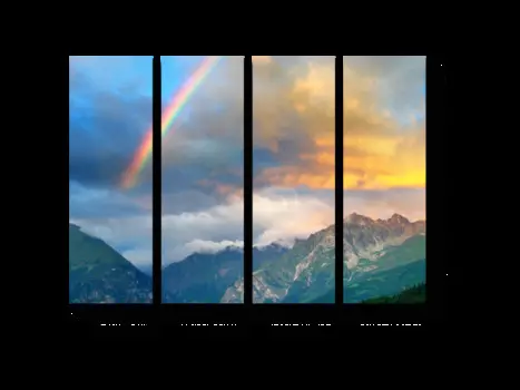 Модульная картина Picsis