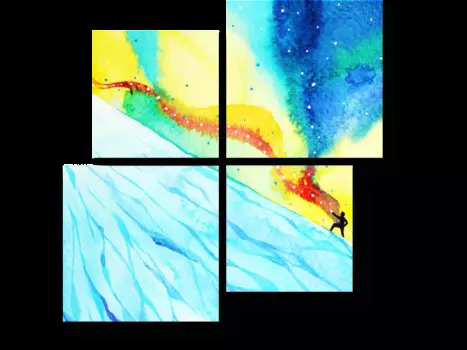 Модульная картина Picsis