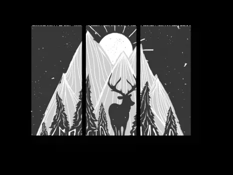 Модульная картина Picsis