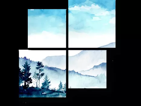 Модульная картина Picsis