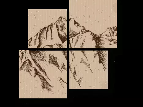 Модульная картина Picsis