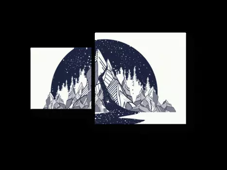 Модульная картина Picsis