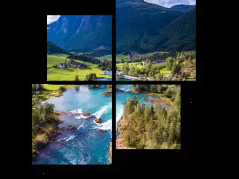 Модульная картина Picsis