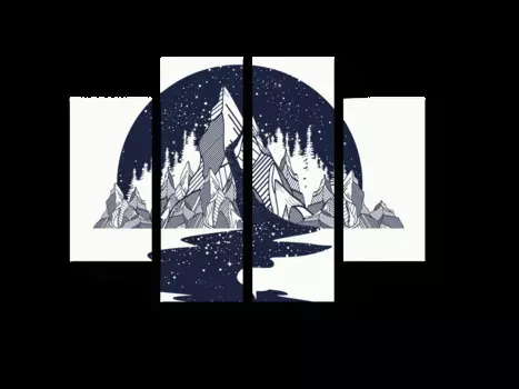 Модульная картина Picsis