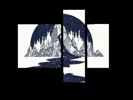 Модульная картина Picsis