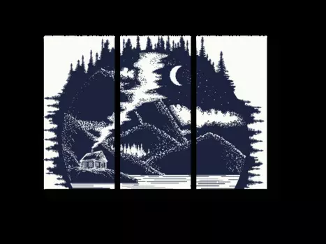 Модульная картина Picsis