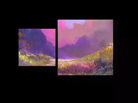 Модульная картина Picsis