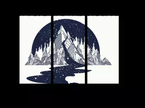 Модульная картина Picsis