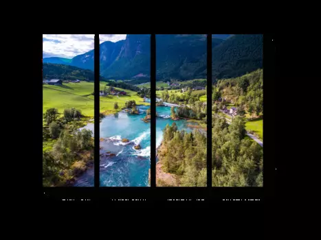 Модульная картина Picsis