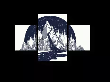 Модульная картина Picsis