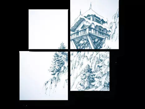 Модульная картина Picsis