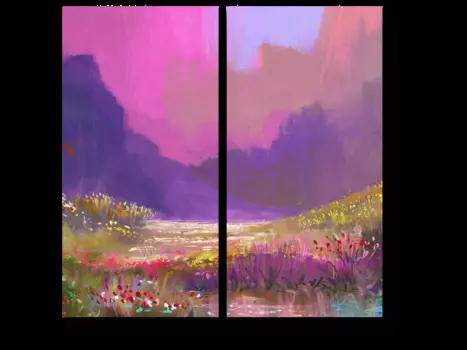 Модульная картина Picsis