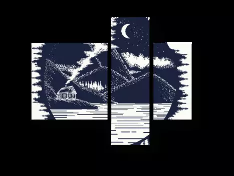 Модульная картина Picsis