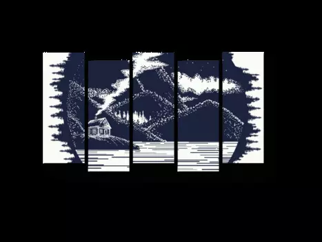 Модульная картина Picsis