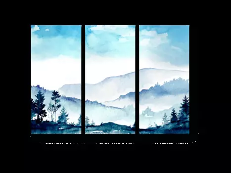 Модульная картина Picsis