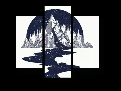 Модульная картина Picsis