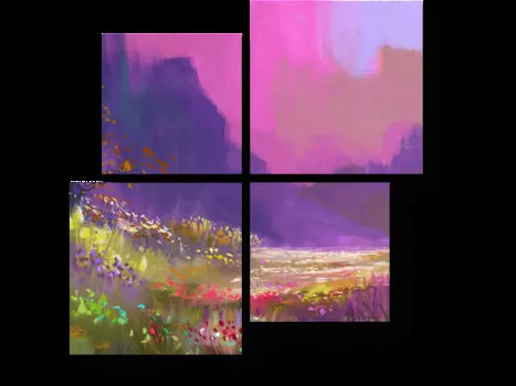 Модульная картина Picsis