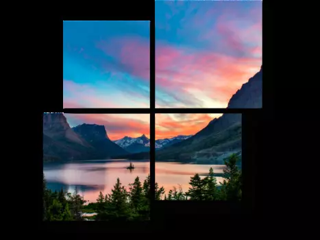 Модульная картина Picsis