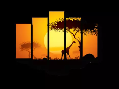 Модульная картина Picsis