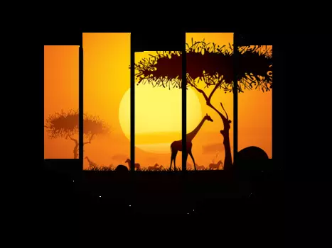 Модульная картина Picsis