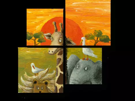 Модульная картина Picsis