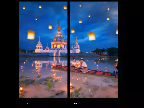 Модульная картина Picsis