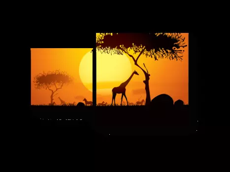 Модульная картина Picsis