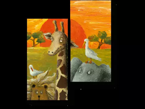 Модульная картина Picsis