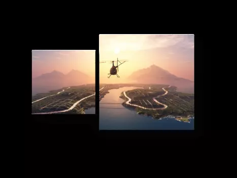 Модульная картина Picsis