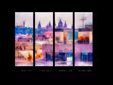 Модульная картина Picsis